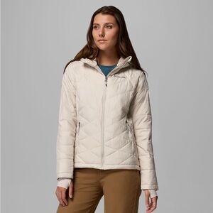 Columbia Omni Heat Women's Cream Quilted Jacket